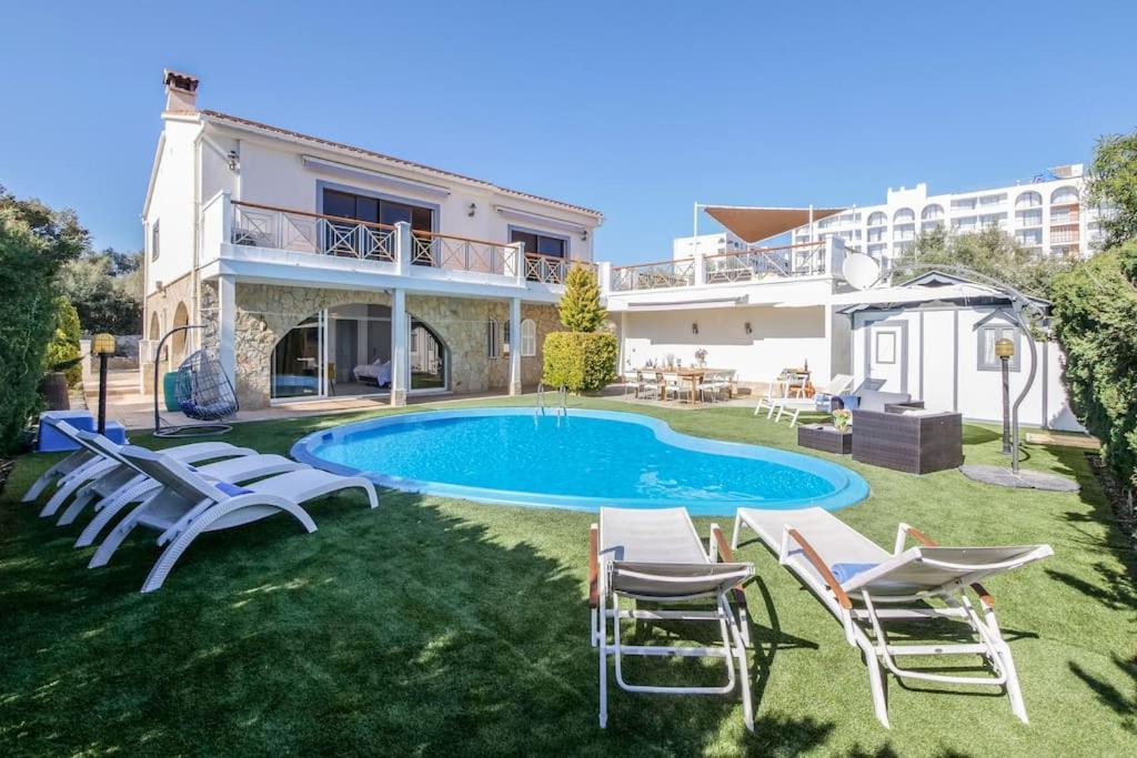 Moderne Villa, Pool+Meerblick,Schnelles Wifi,Klima Calas de Mallorca Zewnętrze zdjęcie