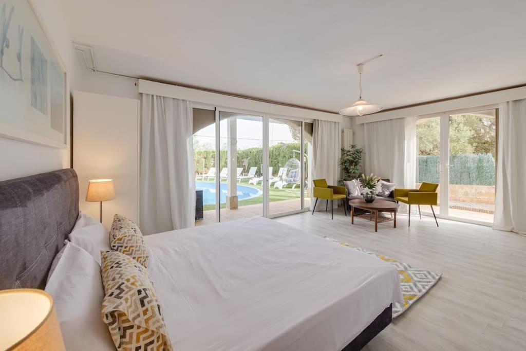 Moderne Villa, Pool+Meerblick,Schnelles Wifi,Klima Calas de Mallorca Zewnętrze zdjęcie