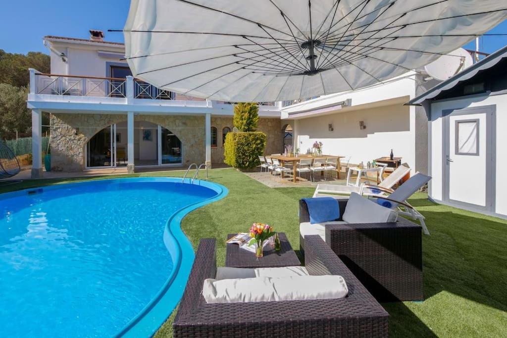 Moderne Villa, Pool+Meerblick,Schnelles Wifi,Klima Calas de Mallorca Zewnętrze zdjęcie