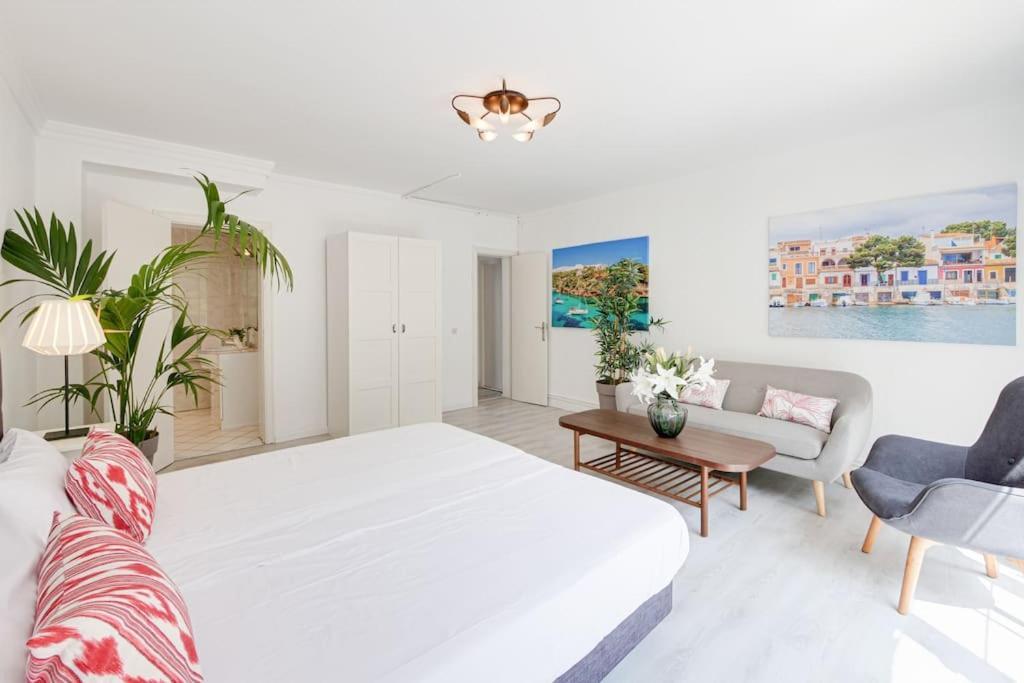 Moderne Villa, Pool+Meerblick,Schnelles Wifi,Klima Calas de Mallorca Zewnętrze zdjęcie