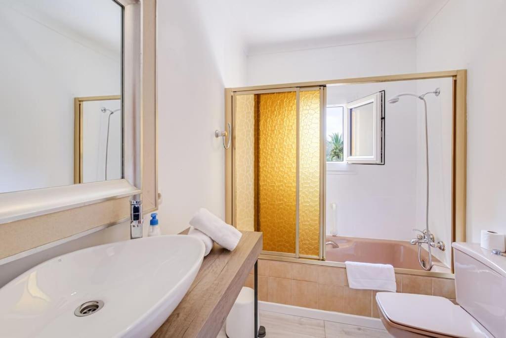 Moderne Villa, Pool+Meerblick,Schnelles Wifi,Klima Calas de Mallorca Zewnętrze zdjęcie