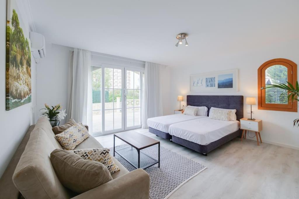 Moderne Villa, Pool+Meerblick,Schnelles Wifi,Klima Calas de Mallorca Zewnętrze zdjęcie