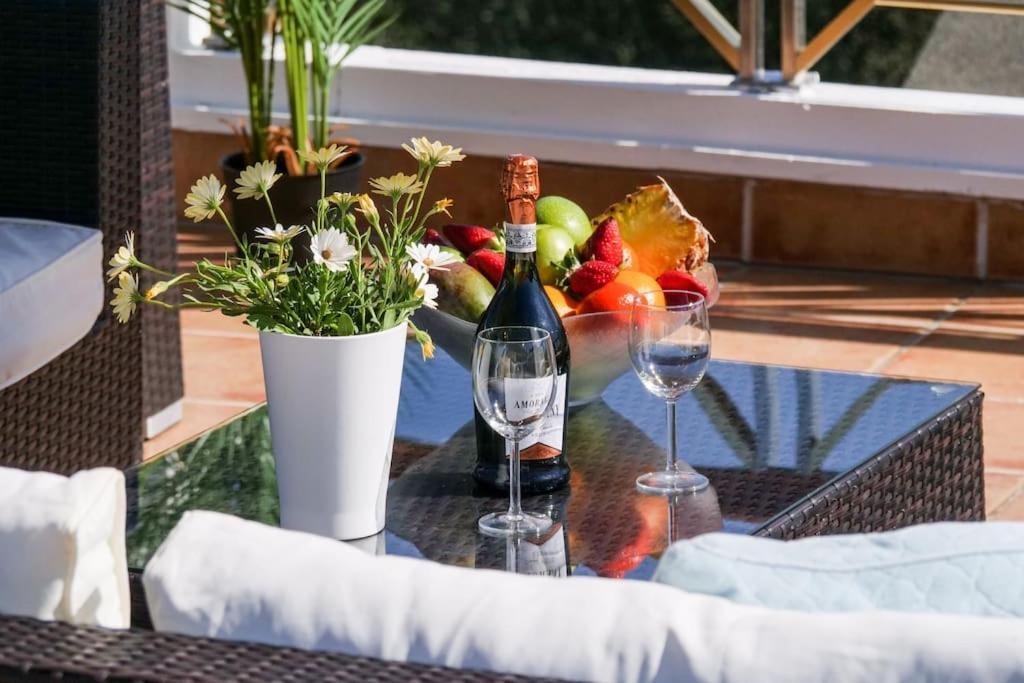 Moderne Villa, Pool+Meerblick,Schnelles Wifi,Klima Calas de Mallorca Zewnętrze zdjęcie