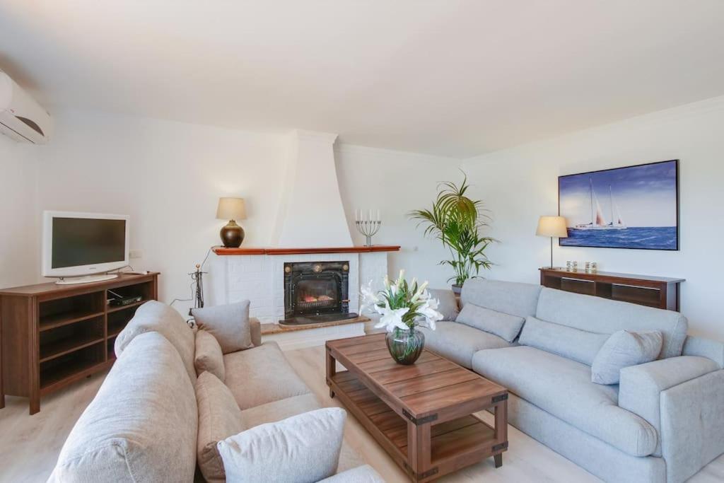 Moderne Villa, Pool+Meerblick,Schnelles Wifi,Klima Calas de Mallorca Zewnętrze zdjęcie