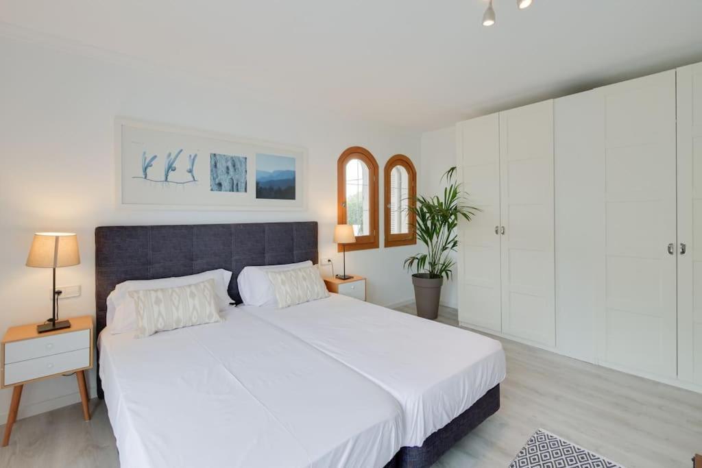 Moderne Villa, Pool+Meerblick,Schnelles Wifi,Klima Calas de Mallorca Zewnętrze zdjęcie